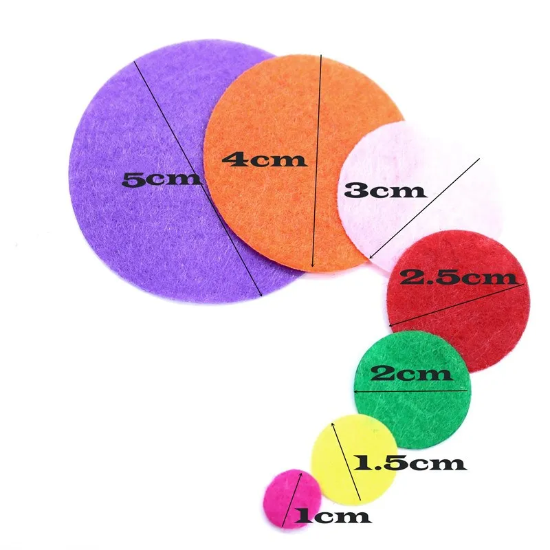 199 шт. круглые шерстяные войлочные поделки для детей листья деревья Аппликации