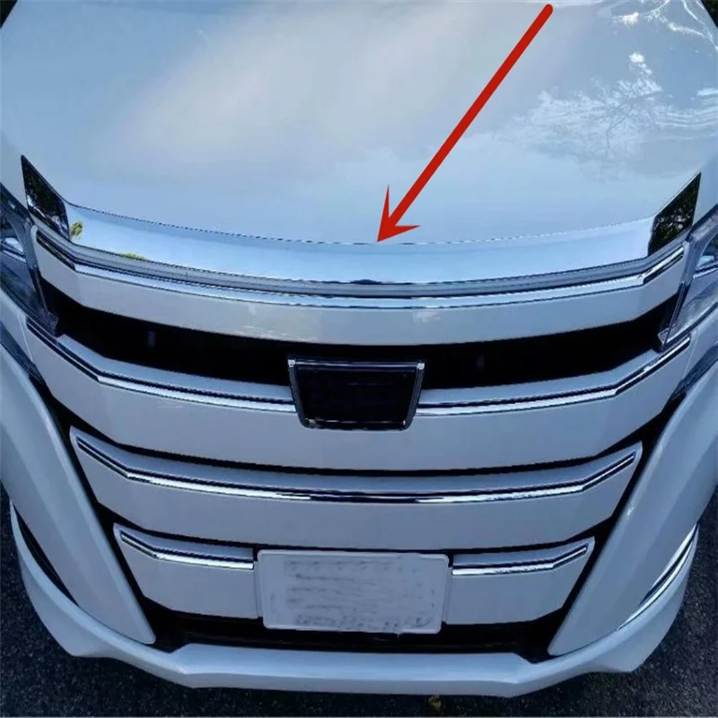 WELKINRY Автомобильная крышка для Toyota Ноя R80 2014 2015 2016 2017 2018 ABS Хромированная передняя