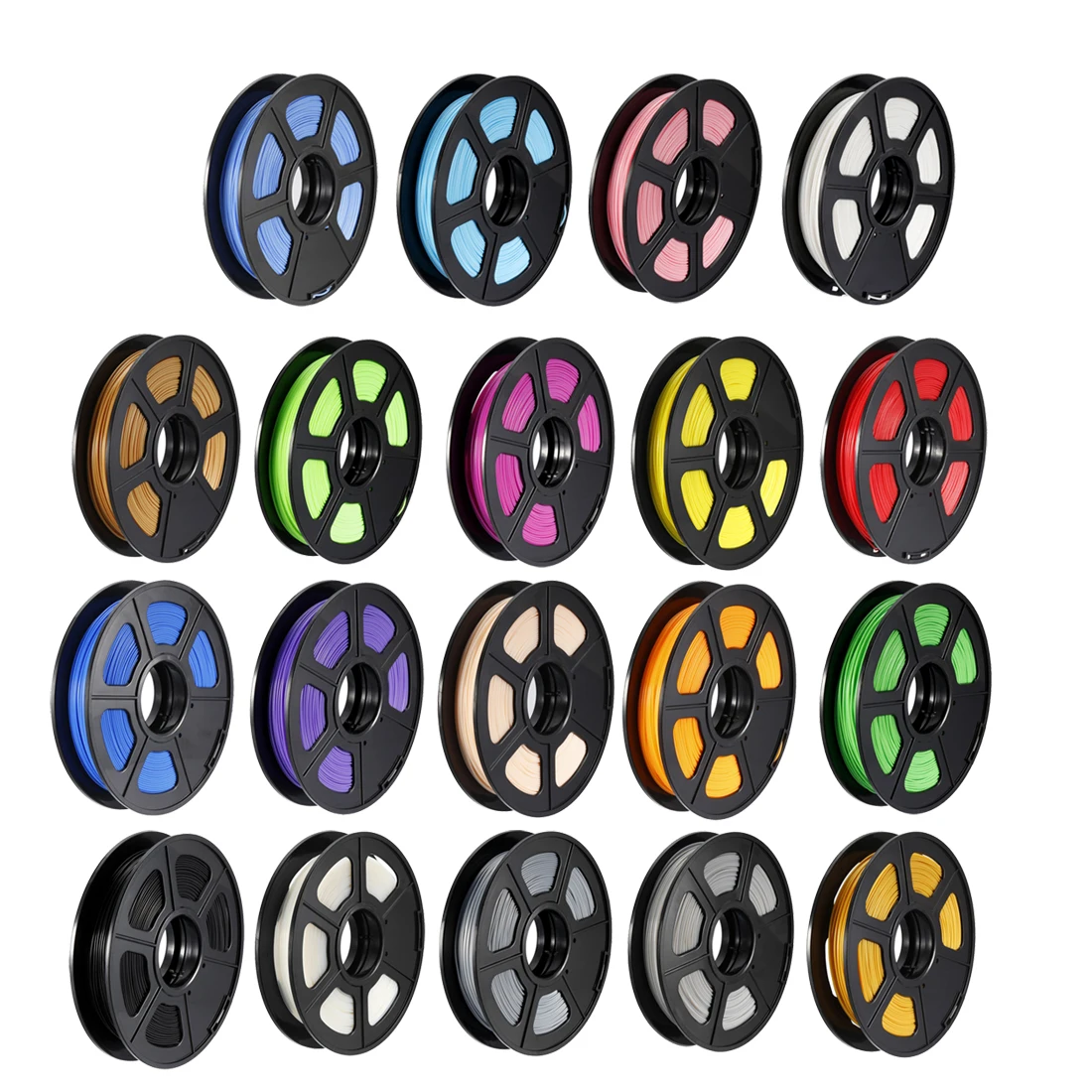 

Uxcell PLA 3D принтер нити, 1,75 мм (1.1lbs)500 г катушка мерная точность +/-0,02 мм 3D ручка заправки красочные