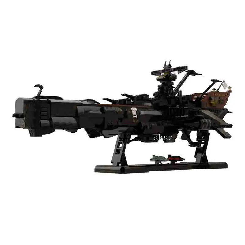 Строительные блоки Moc Звездные войны Космический пиратский корабль Аркадия