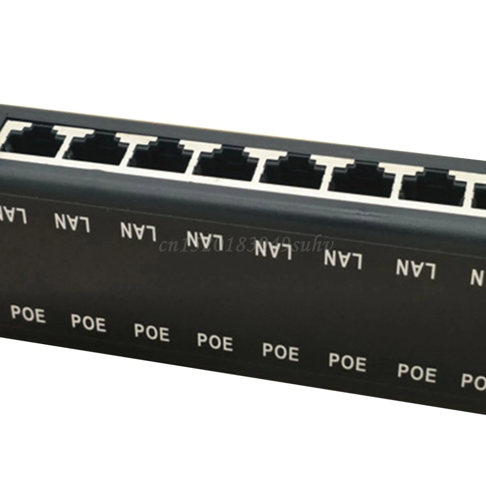 Новый 8 портов POE сплиттер для CCTV сети камера питания по Ethernet