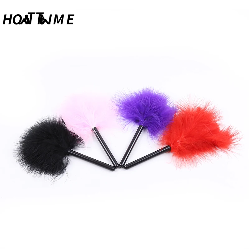 Секс Фетиш Флирт перо тиклер секс игры Взрослые Эротические игрушки для пар