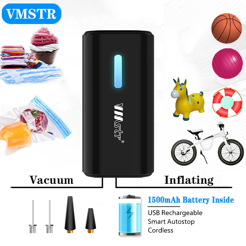 Портативный мини Электрический вакуумный насос встроенный аккумулятор