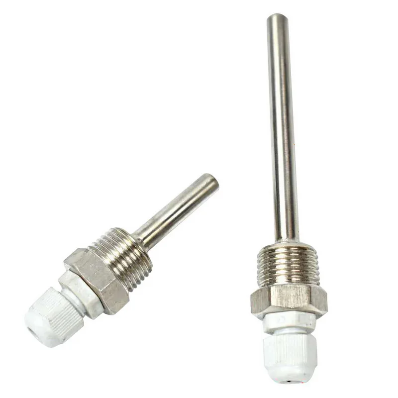 1 X прочный 50-200 мм резьба Thermowell из нержавеющей стали 1/2 &quotNPT для датчиков