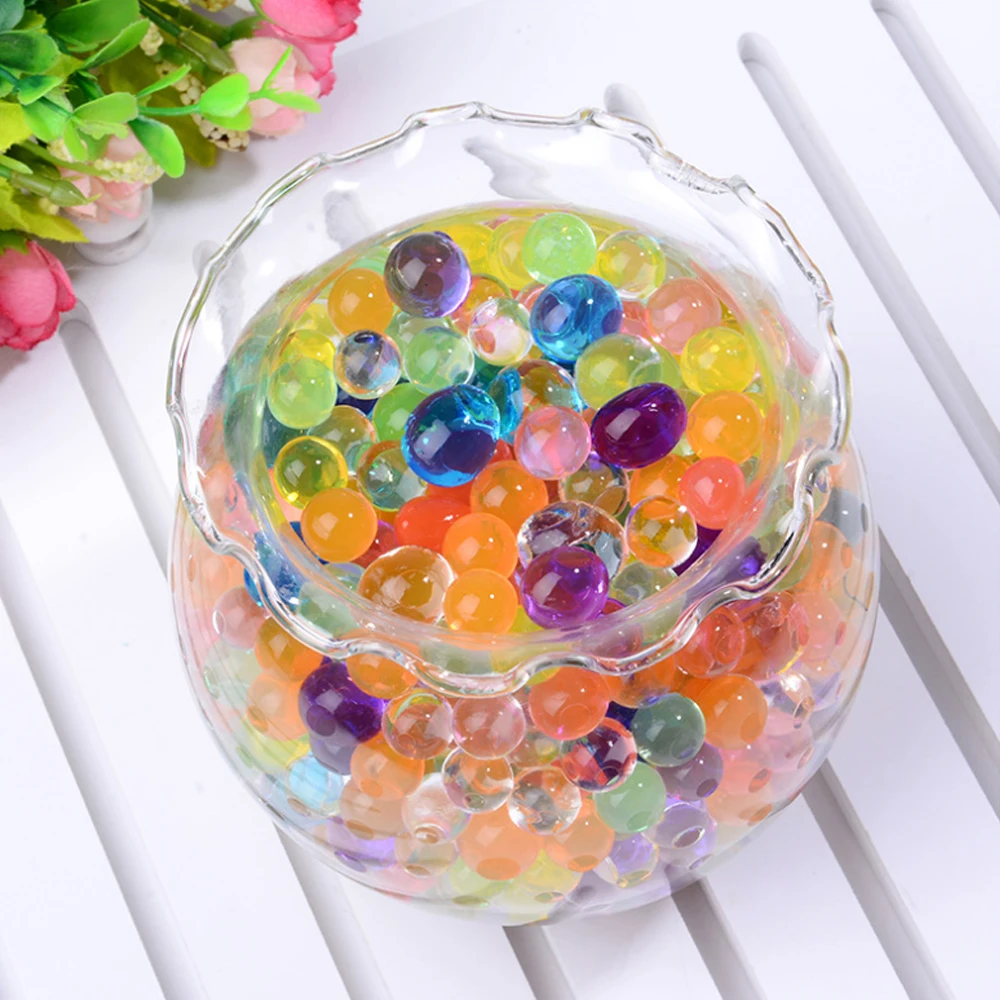 10000 шт. жемчужные Кристальные шарики в форме почвы водные грязь растущие