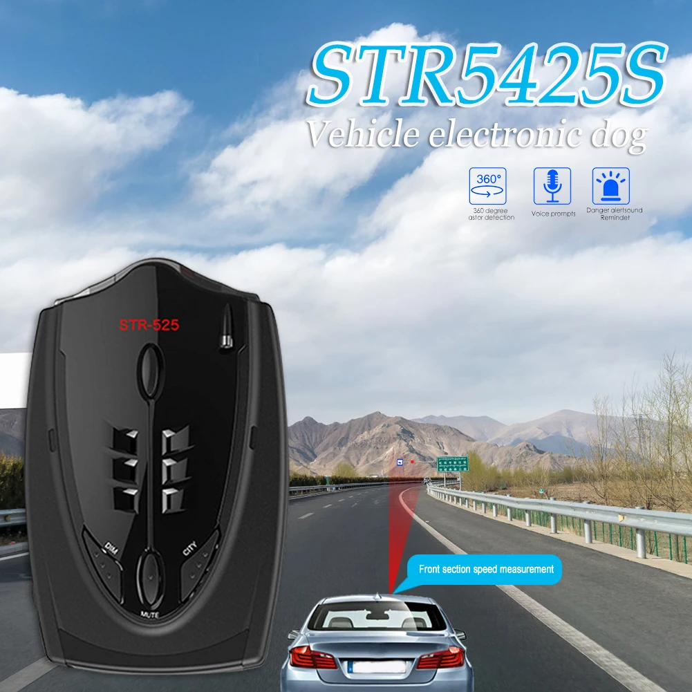 Антирадар для автомобилей детектор радаров X CT La с английским и русским голосом