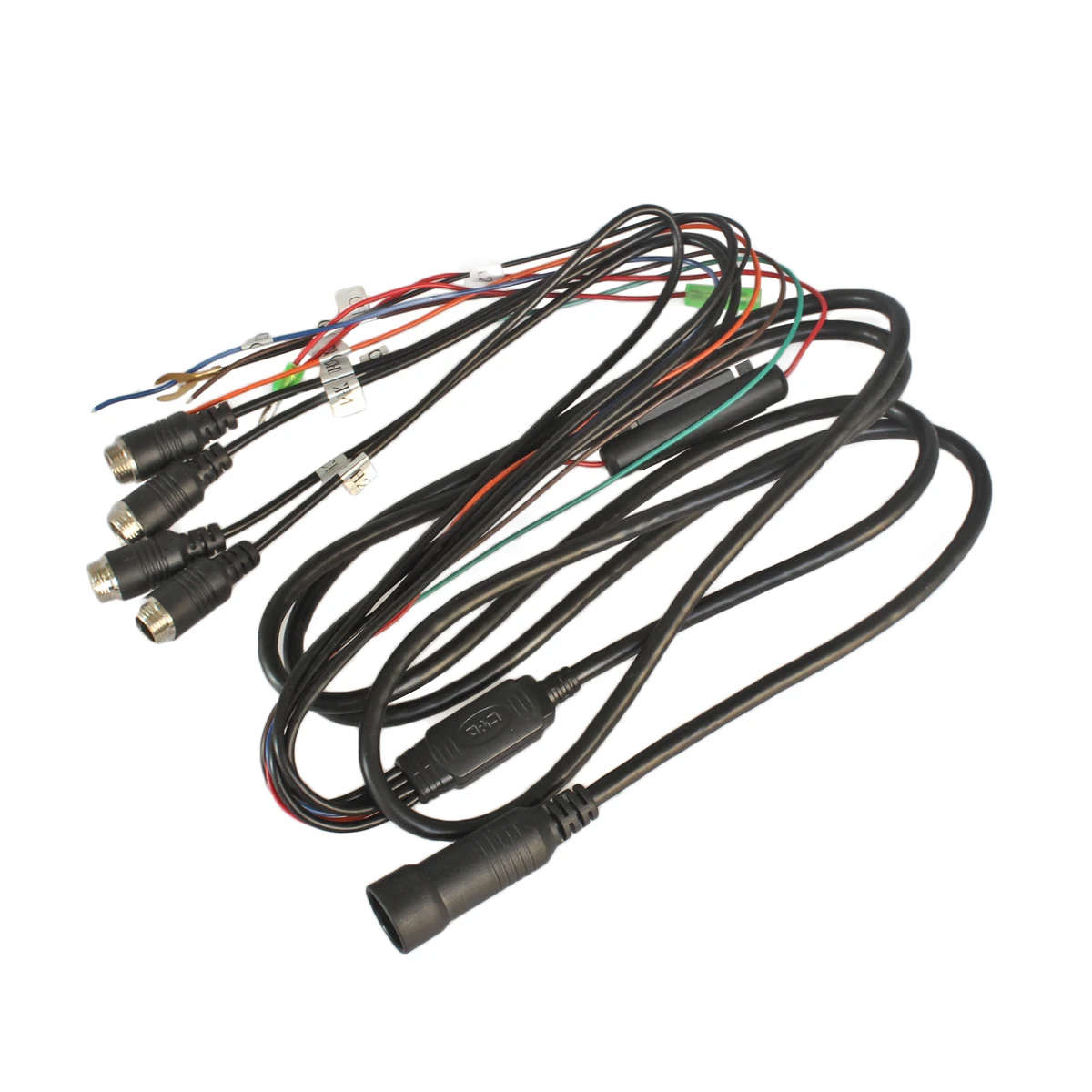 SMALUCK 4x4 контакта разъемы 7 дюймов 4 раздельных четырехъядерных экрана дисплей цвет