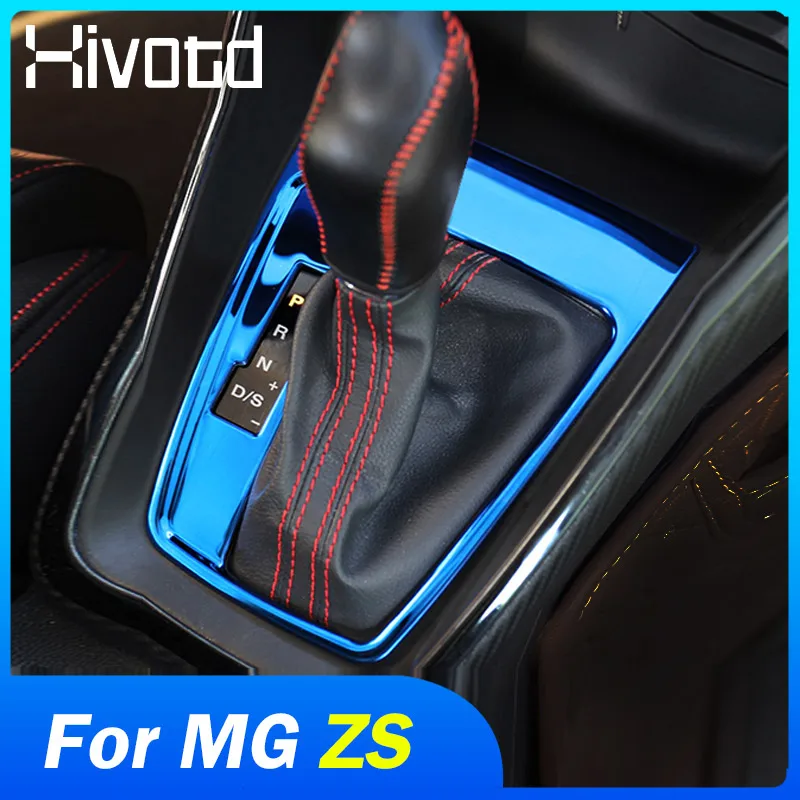 Для MG ZS автомобильные аксессуары 2020-2017 центральное управление рамка