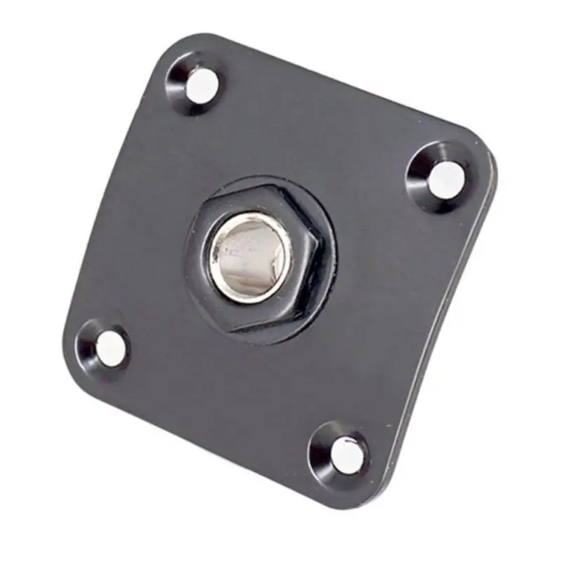 

35x35mm Metal Square Guitar Jack Plates Cover Zinc Alloy Output Socket Jackplate for LP Electric Guitar Accessories
