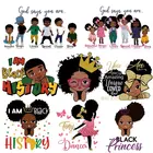 Термонаклейка для детской одежды, черная, моющаяся