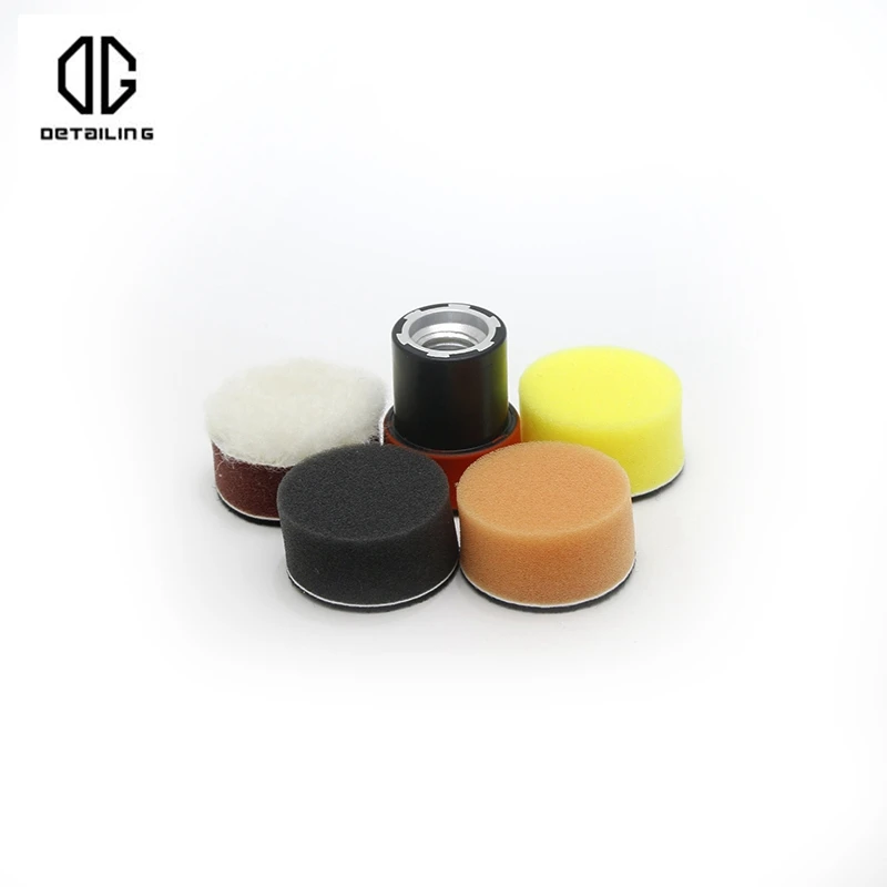 1/2/3 дюйма детализация 5 шт нить M14 полировка и Полировка Pad комплект с 3 плоскими