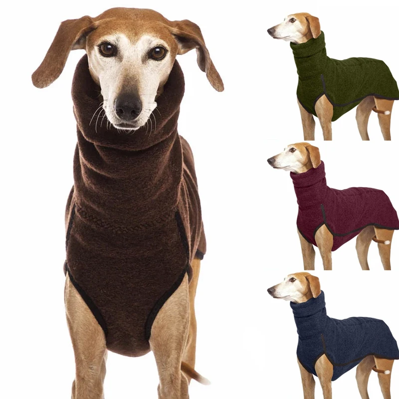 Одежда для домашних питомцев с высоким воротником средних и больших собак зимнее