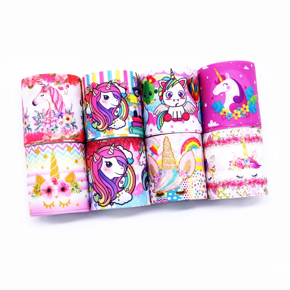 Бесплатная доставка 50 ярдов на размер мультяшная лента печатная корсажная