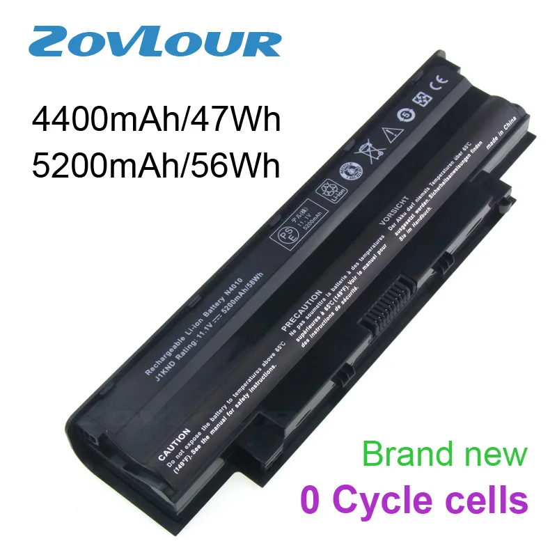 Аккумулятор для ноутбука Zovlour J1KND Dell Inspiron 13R 3010-D330 3010-D370TW 3010-D381 3010-D460HK 3010-D460TW 3010-D520
