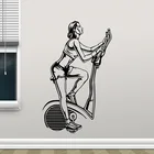 Виниловые Настенные Стикеры для занятий спортом, фитнесом