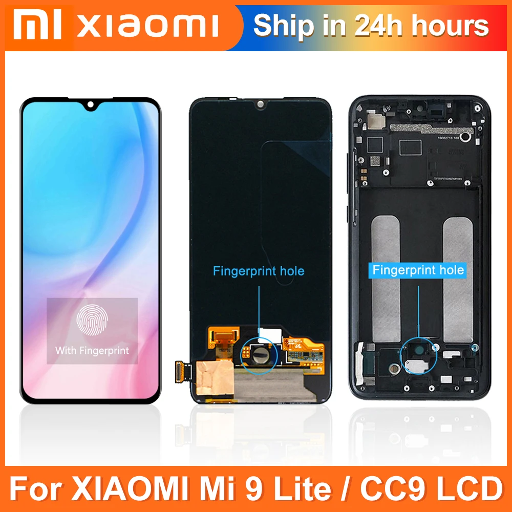 

6.39'' Original Display for Xiaomi Mi CC9 LCD Display for Xiaomi Mi 9 Lite M1904F3BG Touch Screen Digitizer Screen Assembly