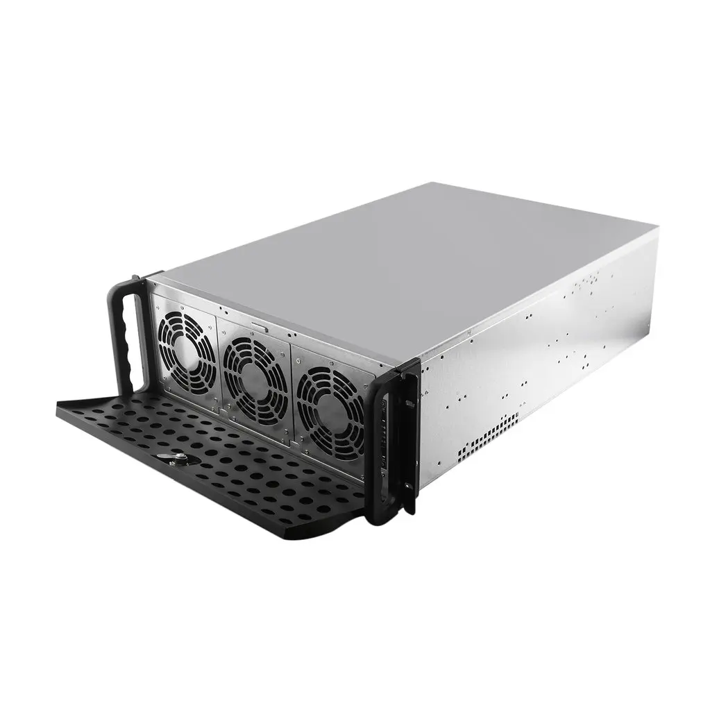 Рамка для майнинга под открытым небом Графический чехол GPU ATX Fit 6/8 видеокарта Ethereum