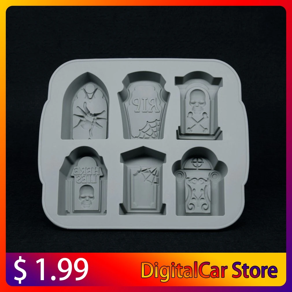 

Creative Gun Bullet Skull Shape Ice Cube Maker DIY Ice Cube Tray Chocolate Mold Home Bar Party Cool Whiskey Wine Ice Cream Tool