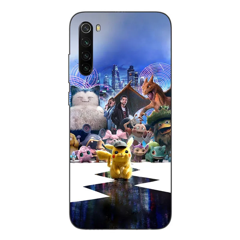 Z09 Мягкий силиконовый чехол для Xiaomi Redmi Note, 8 T, 8 T, 6,3 дюймов, чехол-накладка на заднюю панель, HD принт с розами, волком, мультипликационным рисунком, Fundas Para, чехол - Цвет: Z09