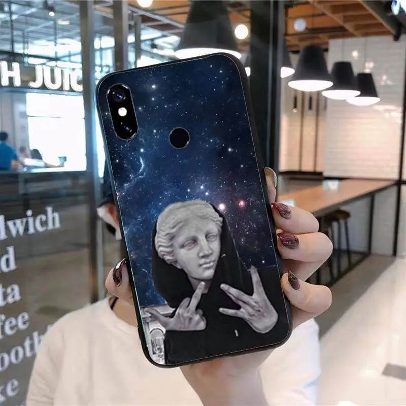 

Statue Abstract Art David Medusa Phone Case For Xiaomi Redmi 7 8 9t 9se k20 mi8 max3 lite 9 note 9s 10 pro