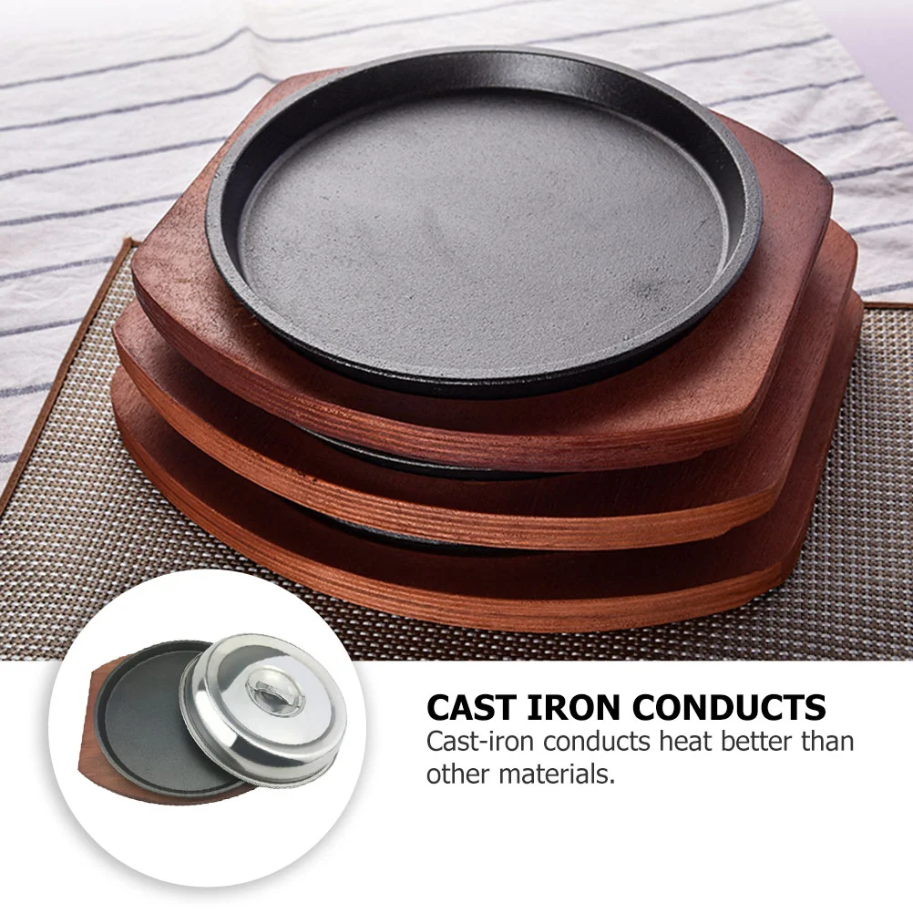 1 комплект металлические плиты коммерческая Западная тарелка для стейка | Дом и