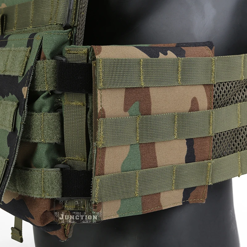 Emerson Тактический модульный карман для груди SC7 Scarab Plate Carrier MOLLE с 2 боковыми