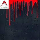 Наклейка на стекло, креативные автомобильные стикеры х11 см, из ПВХ, с изображением крови, Aliauto 307,15