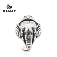 10pcs pack lot of 6 color animal style elephant alloy jewelry making beads bracelets with components diy accessories wholesale