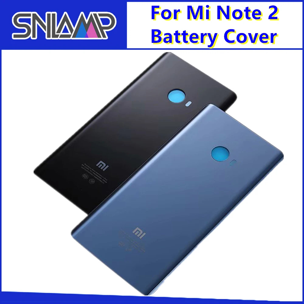 100% оригинальный новый аккумулятор задняя крышка стекло для Xiaomi Mi Note 2 корпус