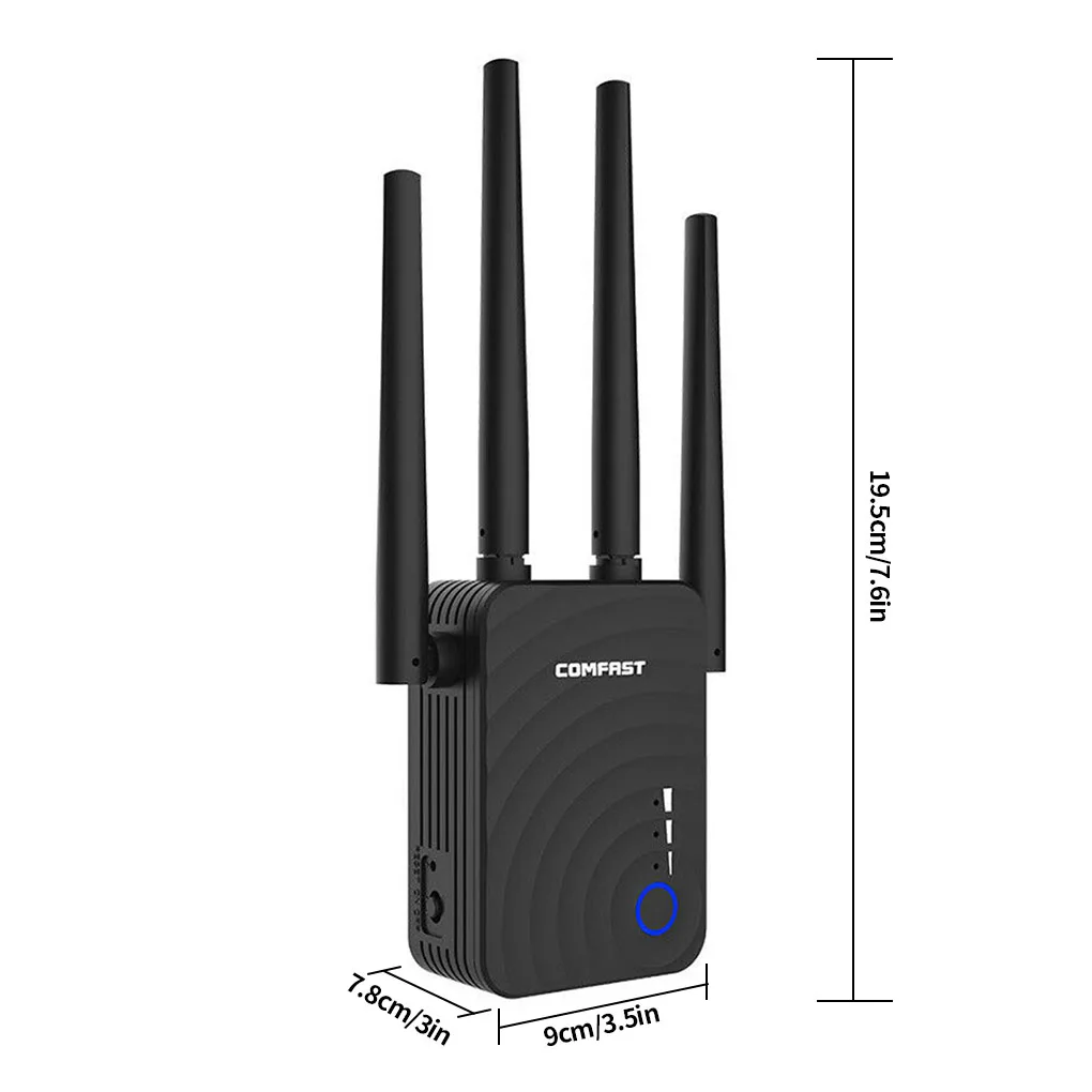

2.4G 5G Wifi Signal Extender Wireless Signal Extension Router Repeater AP Mode Wifi Booster Amplifer