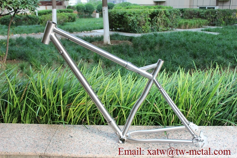 Титановая рама XACD для горного велосипеда с муфтами титановый велосипед