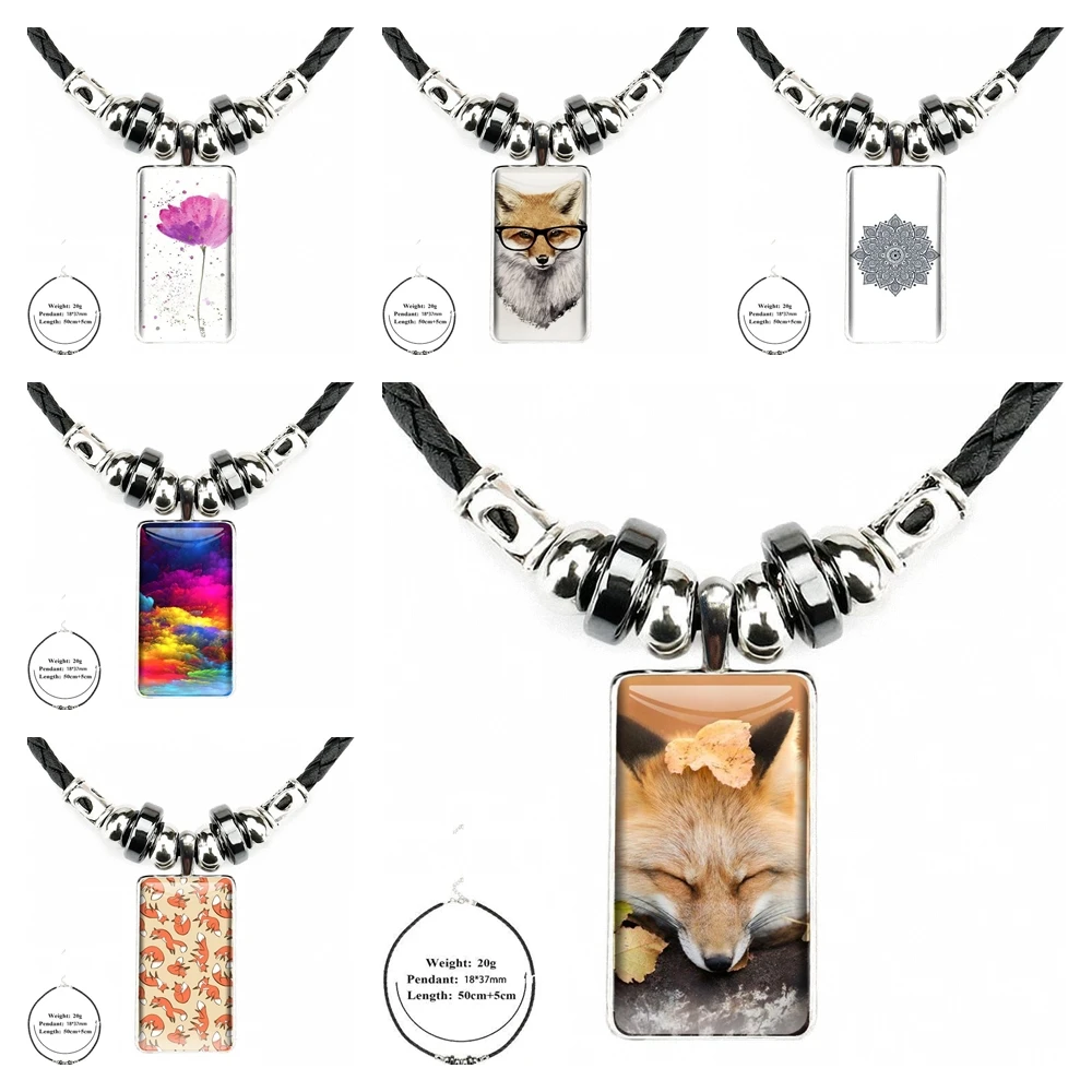 Мистер Лис с очками для мобильных устройств женщин Ретро стиль модные подвеской