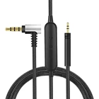 Сменный плетеный кабель-удлинитель OFC Aux 3,5 мм для наушников-вкладышей Sennheiser Impulse 3,0 2,0 1,0 3 2 1 HD1