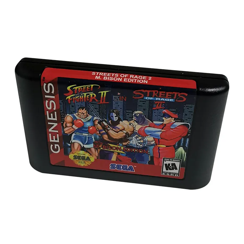 

STREETS OF RAGE 2 M BISON EDITION-Game Cartridge - Electronic Games 16 BIT MD game Card For PAL And NTSC Version