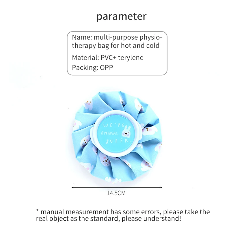 Пакет со льдом для двойного назначения сумки горячей воды бутылки медицинского