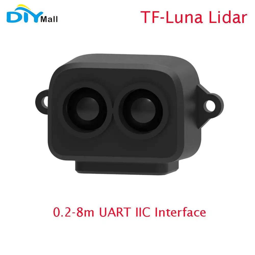 Benewake TF Luna LiDAR дальномер датчик одноточечный микродальномер 5 В UART IIC интерфейс с