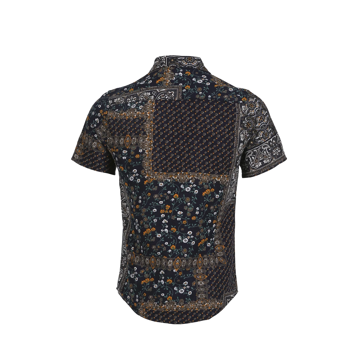 Модные мужские льняные пляжные Гавайские рубашки тропическая летняя одежда с