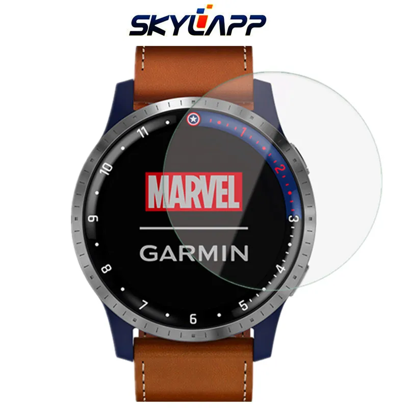2 шт. Смарт часы закаленное защитное покрытие для экрана Защитная пленка Garmin