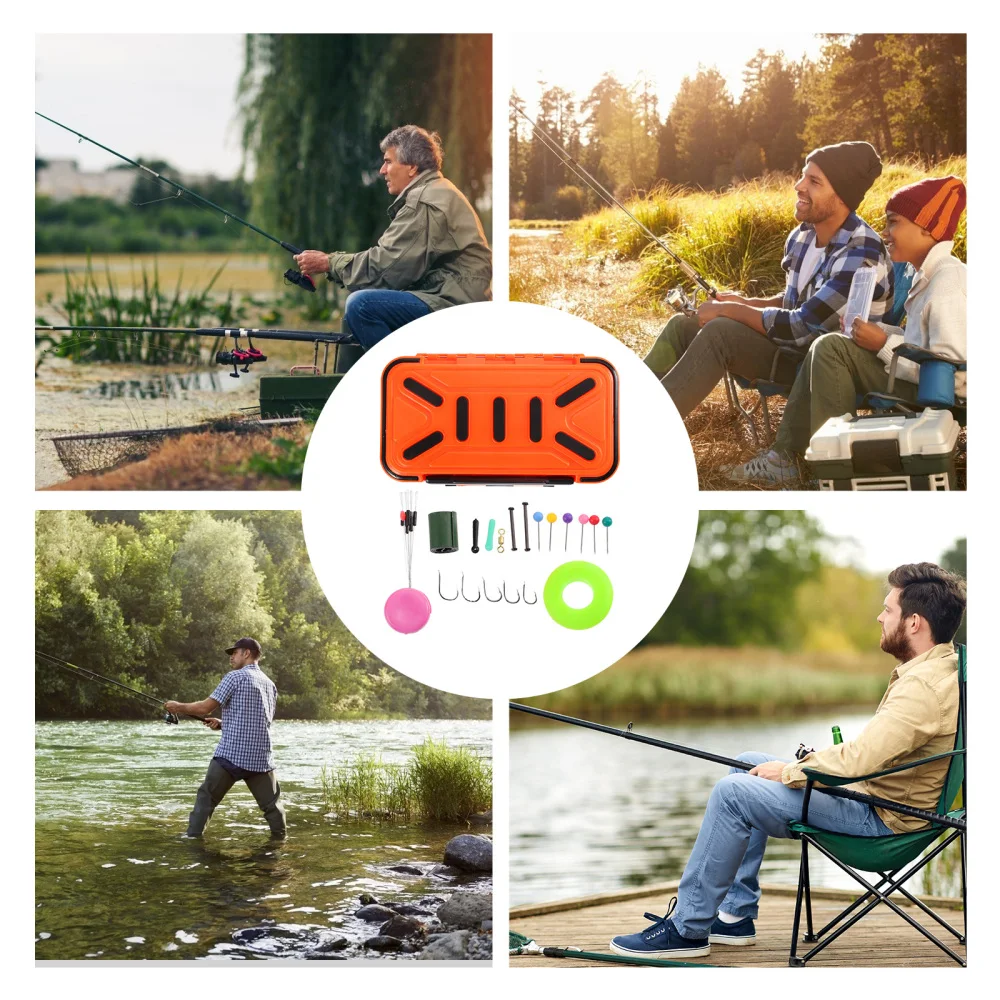 

1 Set Fishing Hook Set Fishing Tackle Box Outdoor Fishing Equipment Fish Supply