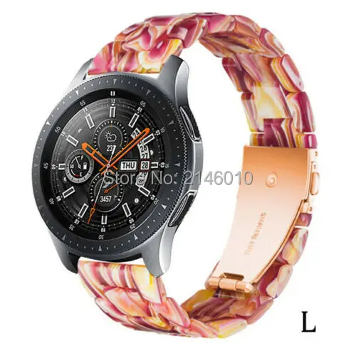 Быстросъемный резиновый ремешок для часов для samsung Galaxy Watch S3/S2 Galaxy 42 мм/46 мм/gear S3/S2/Active Ticwatch 2/E