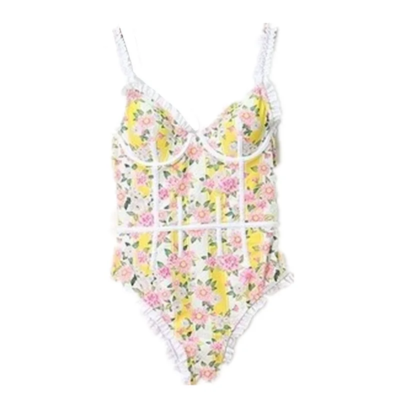 

Women One Piece Swimwear Bathing Suit Swim For Swimsuit Female Sexy Backless Broken Bikini Animal Polyester Sierra Surfer Rash