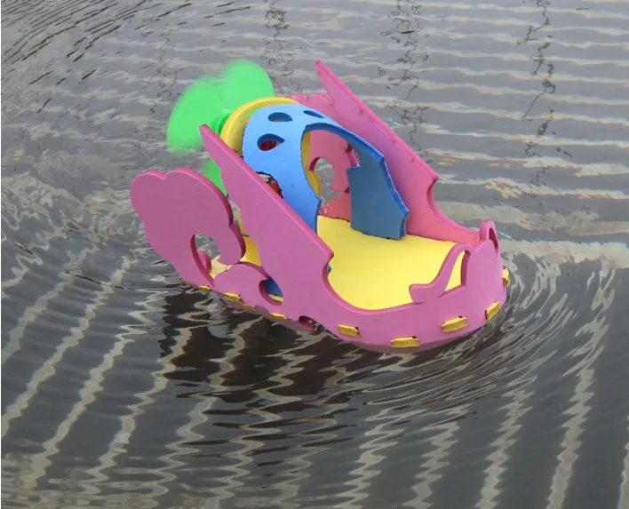 

for intelligence toys fancy toy Battery Power Ships Educational Toy For Intelligence Toys Fancy Elementary Science Eva Bricolage