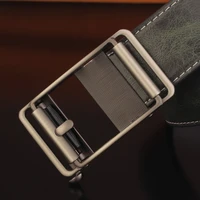 3 3cm dark gray belt mens automatic buckle designer belt casual high quality young boy fashion belt cehomture homme