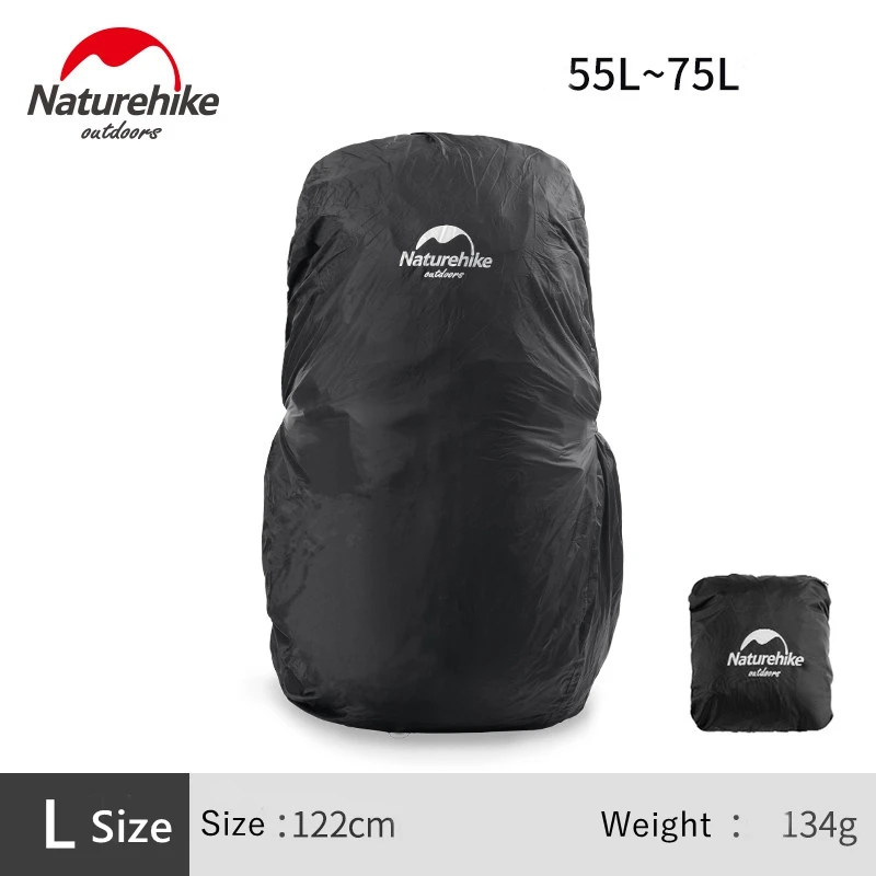 L Size Naturehike рюкзак с защитой от дождя чехол для защиты от пыли 40L 50L 60L 80L альпинистский рюкзак Крышка Водонепроницаемый открытый рюкзак с защитой от дождя - Цвет: L Size