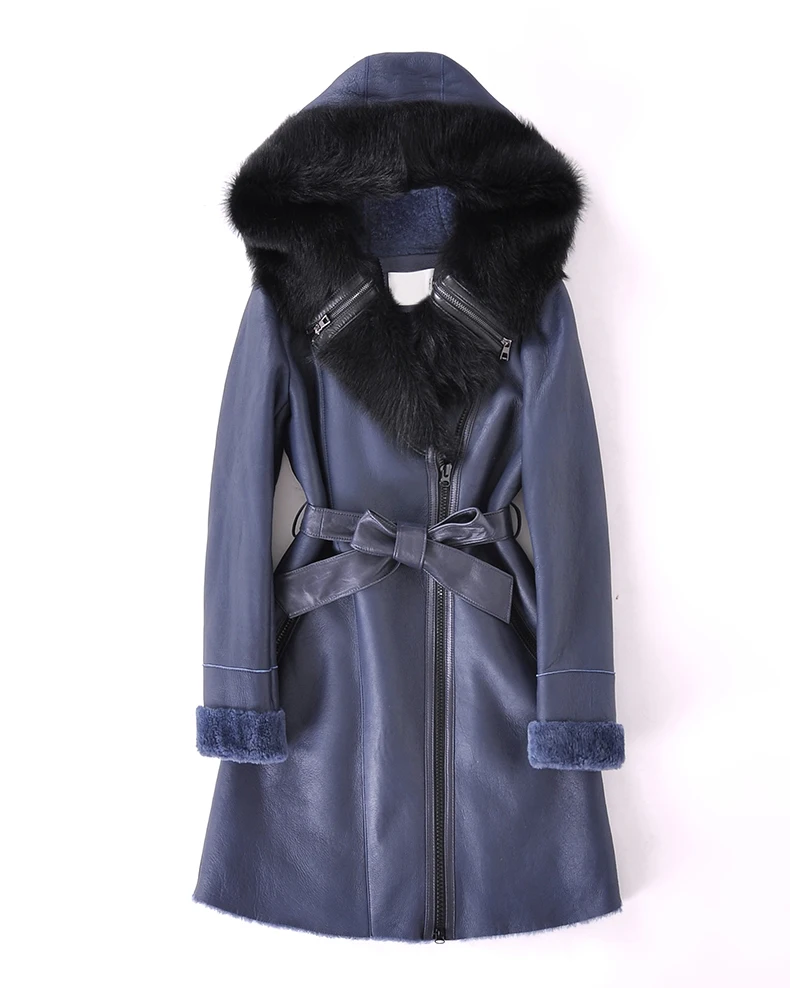 

Натуральный мех овцы 100% настоящая куртка зимняя женская одежда 2020 винтажное двухстороннее шерстяное пальто 0701-6 YY1704