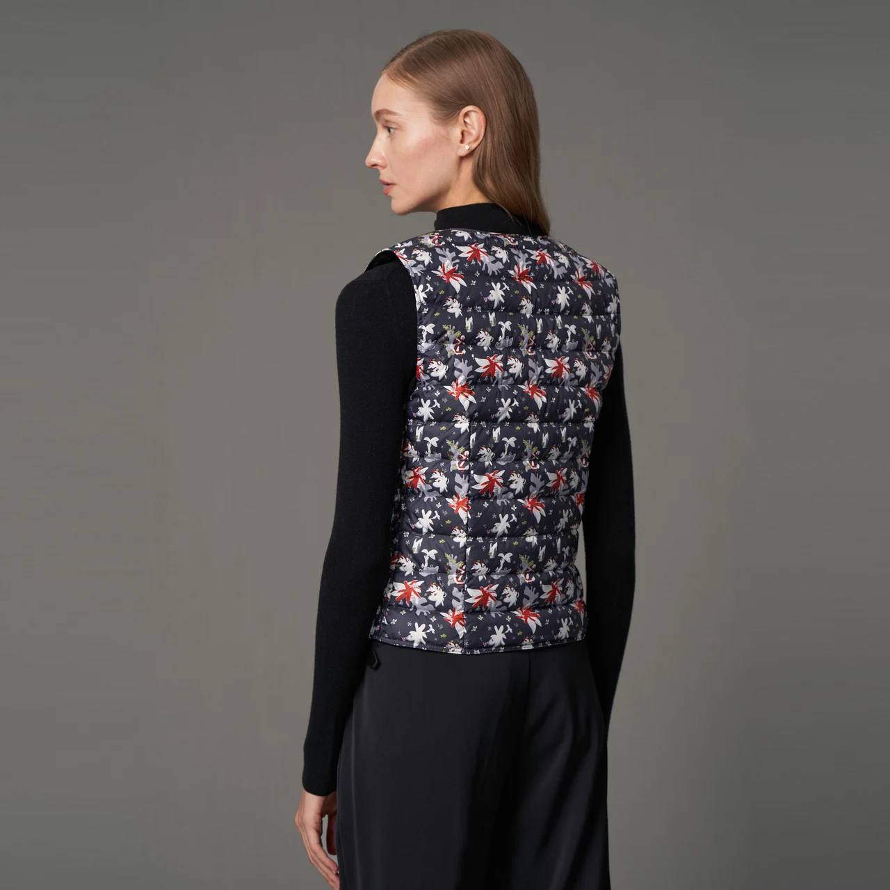 BOSIDENG жилет женский новый 90% утиный пух Повседневная одежда ульсветильник высокое