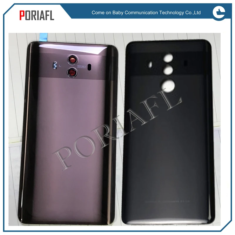 Новое поступление Крышка батарейного отсека для Huawei Mate 10 задняя крышка корпуса