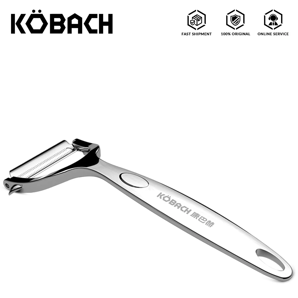 

KOBACH stainless steel peeler fruit peeler vegetable peeler multi-function peeling knife kitchen sharp skin scraper