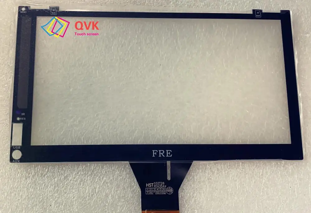 Черный для автонавигатора GPS сенсорная панель запасные части ремонта бесплатная