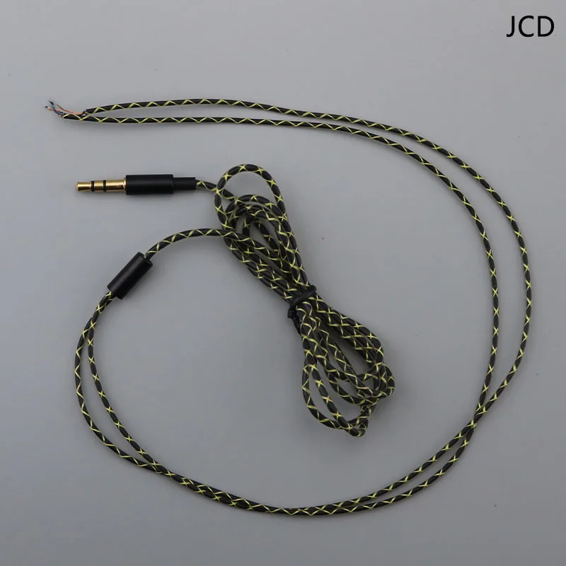 Hi-Fi наушники линии 3 5 мм полюс 4 контактный разъем Jack DIY наушников аудио кабель для